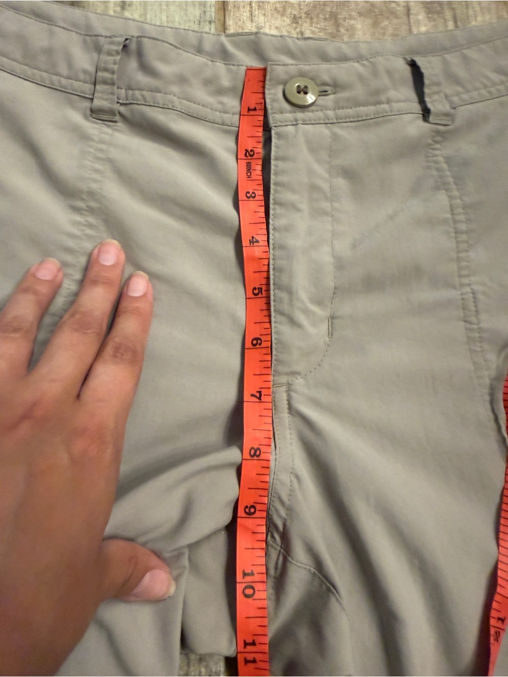 Patagonia Pants Womens 12 Grey Inter-Continental Outdoor Hiking Casual Preppy - Picture 9 of 12